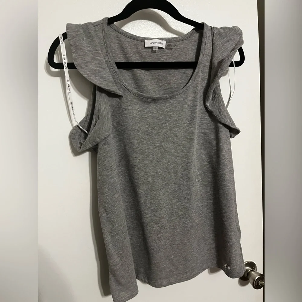 Size M, Calvin Klein cotton sleeveless shirt - Picture 10 of 17